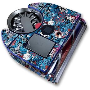 جلد متوافق مع Dyson 360 Vis Nav - Blue Meanies - غطاء لاصق واقي من الفينيل الفاخر 3M - سهل الاستخدام | صُنع في الولايات المتحدة الأمريكية بواسطة MightySkins