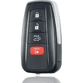 Key Fob Keyless Entry Fits for 2019 2020 2021 2022 Toyota RAV4 Highlander Smart Remote Control Key Replacement 4 Button (FCC ID:HYQ14FBC 8990H-0R030 Board: 231451-0351 G 315MH)