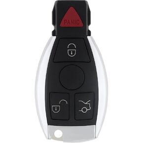 1PC Keyless Entry Replacement Key Fob for Mercedes-Benz 300 Sprinter C E S G R SL M E350 ML350 SLK300 CLK350 SLK350 R350 ML450 CL550 GL550, Car Key Fob Remote Support NEC & BGA, IYZ3312