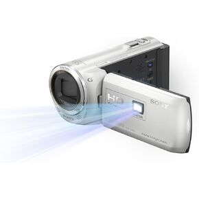Sony HDR-PJ380 1080p HD Flash Memory 3' CLD Display Video Camera Camcorder | BLACK (Renewed)