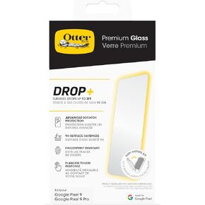 OtterBox Google Pixel 9 & 9 Pro Protector Premium Glass, Scratch Protection, Flawless Touch Response, Easy Installation