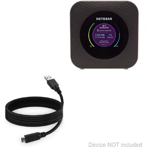 BoxWave Charger Compatible with Netgear Nighthawk Mobile Hotspot - Wall Charger Direct (5W), Wall Plug Charger for Netgear Nighthawk Mobile Hotspot
