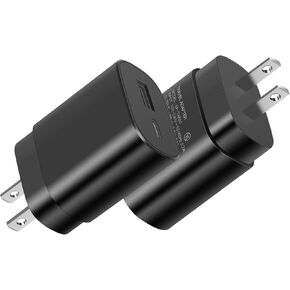 Phone Charger Android,Type-C Charger Fast Charging,25W Dual Port USB C Wall Charger Block Compatible with Samsung Galaxy S22/S22+/S22 Ultra/S21/S21+/S21 Ultra/S20/S20+/S10/S10e/S9/S9 Plus