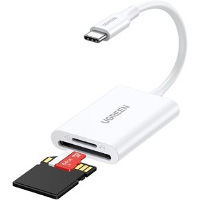 UGREEN SD Card Reader USB C, High-Speed Type C Memory Card Reader Micro SD Card Reader Adapter 170MB/s Compatible for iPhone 15 Pro Max iPad Pro MacBook Pro/Air Samsung Galaxy Android