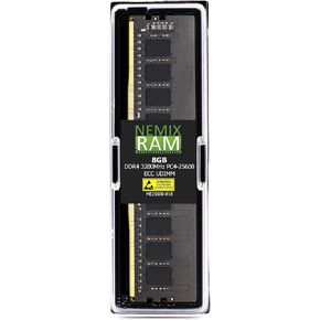 NEMIX RAM 128GB (4X32GB) DDR4 3200MHZ PC4-25600 2Rx8 1.2V 288-PIN ECC Unbuffered UDIMM KIT Compatible with Dell PowerEdge R350 Rack Server