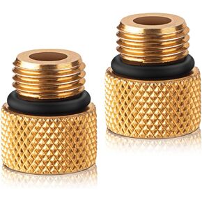 2-Packs Air Fitting Adaptors for JTABG103A Air Blow Gun, M10 * 8V1 Thread
