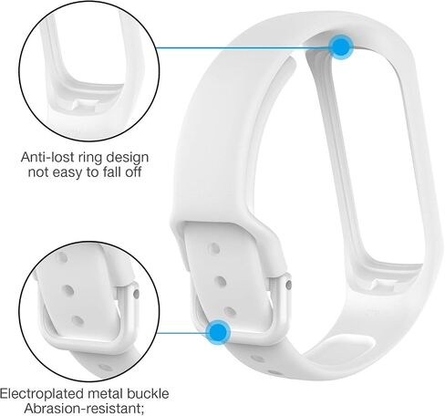 Charger Compatible with Samsung Galaxy Fit 2, Replacement USB Charging Cable Cord Clip Dock Accessories Adapter for Samsung Galaxy Fit 2 (Only for SM-R220/Fit 2) Smartwatch in Saudi Arabia