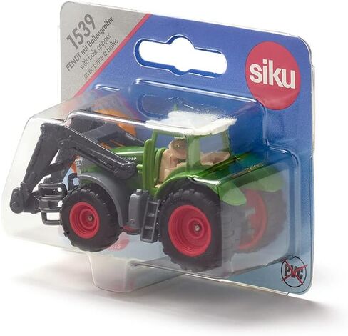 جرار Siku 1393، Fendt 1050 Vario مع محمل أمامي، أخضر/أسود، محمل أمامي متحرك، كابينة قابلة للإزالة، إطارات مطاطية in Saudi Arabia