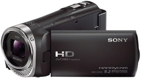 كاميرا فيديو Sony HDR-CX330 Full HD Handycam (أسود) (متجددة) in Saudi Arabia