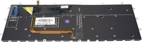 US Layout Keyboard with Backlit Compatible with Dell XPS 13 9343 9350 9360 DKDXH 0DKDXH Black in Saudi Arabia
