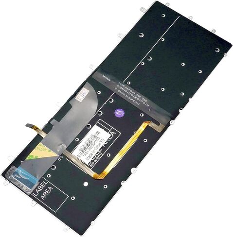 US Layout Keyboard with Backlit Compatible with Dell XPS 13 9343 9350 9360 DKDXH 0DKDXH Black in Saudi Arabia