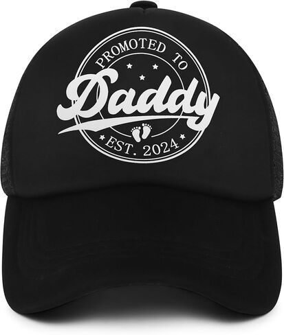 مؤسسة قبعات الأم والأب الجديدة لعام 2024، إعلان الحمل، هدايا جديدة للآباء للأزواج، هدايا الحمل لتوقع أفكار الأم وعيد الميلاد وعيد الميلاد للأب الأول in Kuwait