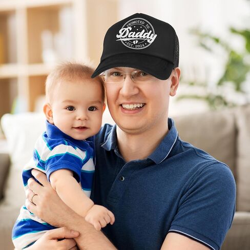 مؤسسة قبعات الأم والأب الجديدة لعام 2024، إعلان الحمل، هدايا جديدة للآباء للأزواج، هدايا الحمل لتوقع أفكار الأم وعيد الميلاد وعيد الميلاد للأب الأول in Kuwait