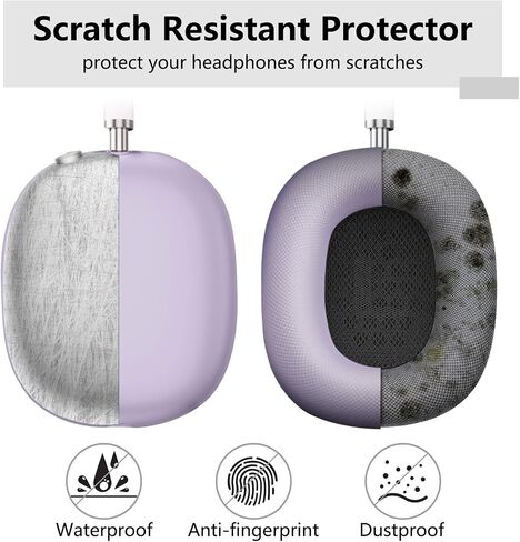 Silicone Case Cover for AirPods Max Headphones,Anti-Scratch Ear Pad Case Cover/Ear Cups Cover/Headband Cover for AirPods Max, Accessories Soft Silicone Skin Protector for Apple AirPods Max. in Saudi Arabia