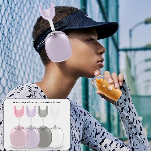 Silicone Case Cover for AirPods Max Headphones,Anti-Scratch Ear Pad Case Cover/Ear Cups Cover/Headband Cover for AirPods Max, Accessories Soft Silicone Skin Protector for Apple AirPods Max. in Saudi Arabia