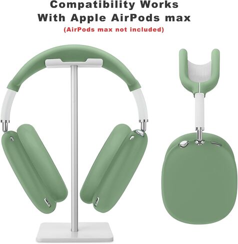 Silicone Case Cover for AirPods Max Headphones,Anti-Scratch Ear Pad Case Cover/Ear Cups Cover/Headband Cover for AirPods Max, Accessories Soft Silicone Skin Protector for Apple AirPods Max. in Saudi Arabia