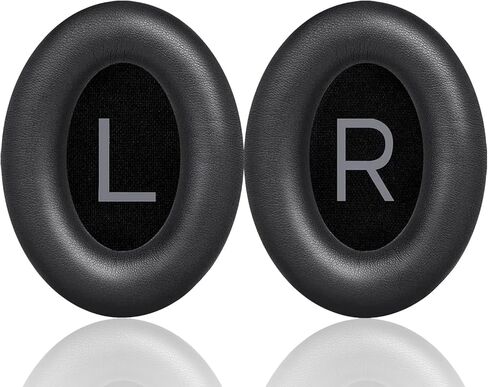 وسائد أذن بديلة لسماعات الرأس Bose QuietComfort 45 (QC45)، وسائد الأذن مع QCSE (QC SE)/رغوة عزل الضوضاء اللاسلكية عالية الكثافة الجديدة QC، مصنوعة من جلد مطاطي بروتيني ناعم in Saudi Arabia