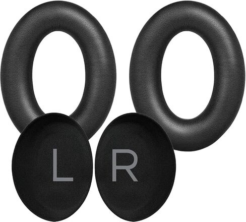 وسائد أذن بديلة لسماعات الرأس Bose QuietComfort 45 (QC45)، وسائد الأذن مع QCSE (QC SE)/رغوة عزل الضوضاء اللاسلكية عالية الكثافة الجديدة QC، مصنوعة من جلد مطاطي بروتيني ناعم in Saudi Arabia