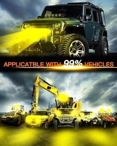 طقم شريط إضاءة LED مقاس 7 بوصات مع سرج سلكي للتبديل الدائري 2 من الرصاص الأبيض LED أضواء جراب ثلاثي الصفوف بقعة الفيضانات كومبو شعاع مقاوم للماء على الطرق الوعرة أضواء الطريق لشاحنة جيب ATV SUV UTV قارب in Kuwait