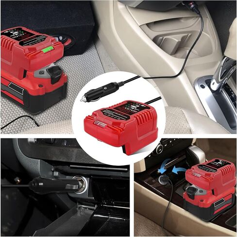 شاحن بطارية السيارة استبدال لشاحن بطارية ليثيوم أيون ماكيتا 18 فولت BL1850 BL1835B BL1845B BL1845 BL1820 BL1820B شاحن السيارة (ليس لـ 12 فولت، 14.4 فولت) in Saudi Arabia
