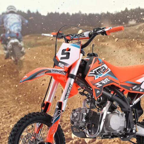 DKMOTORK 0178 ATV Motorcycle Grips Rubber Non Slip 7/8 Inches Universal for Sports Street Bikes Light Blue in Kuwait