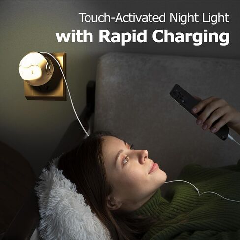 لطيف 30 واط USB C LED ضوء الليل شاحن الجدار Space Bot GaN Fast PD Charger Block - محول طاقة ضوء ليلي رائع قابل للتعتيم لهاتف iPhone 16، 15 Pro Max، Galaxy S24، iPad، MacBook Air (وردي) in Kuwait