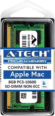 A-Tech لوحدة Apple 4GB PC3-10600 Mac Mini iMac MacBook Pro منتصف 2010 أواخر 2011 A1286 MD311LL/A A1297 MC511LL/A A1312 MC309LL/A A1311 MC812LL/A MC813LL/A MC814LL/A MC815LL/A A1347 ذاكرة الوصول العشوائي in Saudi Arabia