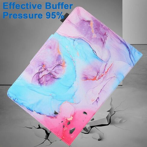 JZCreater 10 Inch Tablet Case, Universal 10 10.1 Inch Android Tablet Cover, Multi-Angle Viewing Stand Case for 9.5-10.5 Inch Tablet, GR-Blue Marble in Kuwait