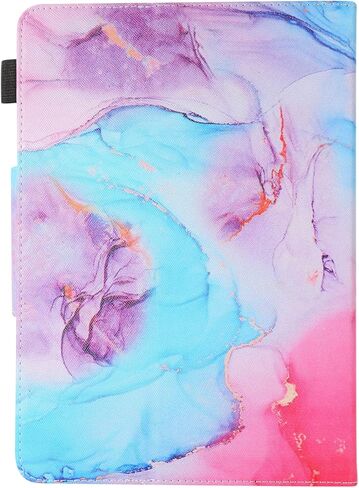 JZCreater 10 Inch Tablet Case, Universal 10 10.1 Inch Android Tablet Cover, Multi-Angle Viewing Stand Case for 9.5-10.5 Inch Tablet, GR-Blue Marble in Kuwait