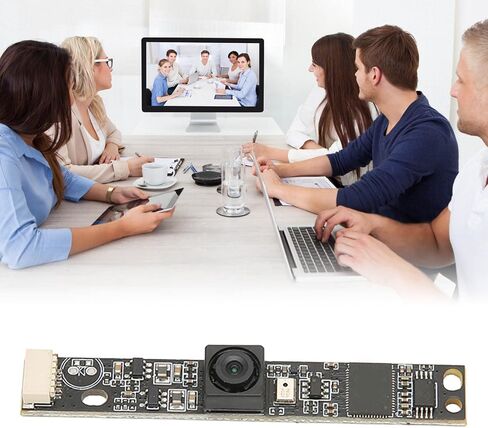 وحدة كاميرا USB، وحدة كاميرا بتركيز تلقائي بعدسة 12 ميجابكسل 4K بدون تشويه، لوحة كاميرا ويب USB صغيرة بزاوية عريضة 123 درجة لنظام التشغيل Windows Linux in Saudi Arabia