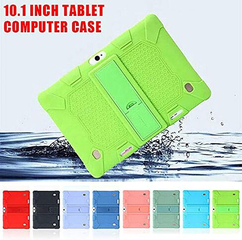 Universal Shockproof Silicone Stand Case Cover for 10.1 Inch Android Tablet PC Protective in Saudi Arabia