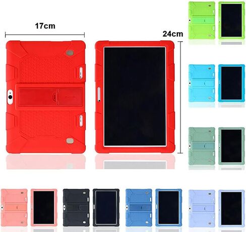 Universal Shockproof Silicone Stand Case Cover for 10.1 Inch Android Tablet PC Protective in Saudi Arabia
