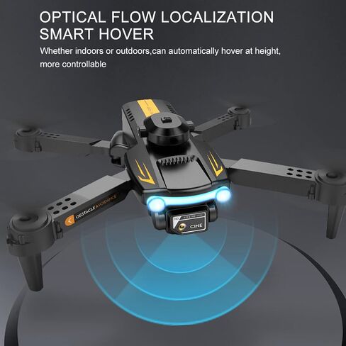طائرة بدون طيار GoolRC XT2 مع كاميرا للبالغين، طائرة بدون طيار صغيرة قابلة للطي بدقة 4K HD FPV للأطفال، RC Qudcopter مع تجنب العوائق، تقلبات ثلاثية الأبعاد، تثبيت الارتفاع، وضع مقطوعة الرأس، مفتاح واحد للإقلاع/الأرض (أسود) in Saudi Arabia