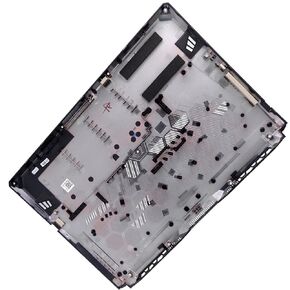 Deal4GO Lower Bottom Case Base Cover (7 Air Outlet) Replacement for ASUS TUF Gaming FA506 FX506 FA566 FA506Q FA506IE FX506HM - Black