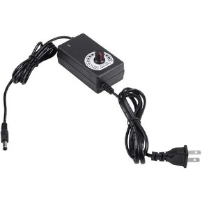 AC to DC Converter 110V-240V AC to DC 3-12V 2A Power Adapter Supply-Adjustable for Motor Speed Controller 110-240V