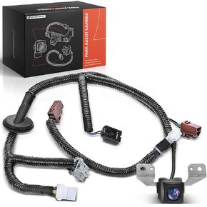 A-Premium Park Assist Camera Rear View Backup Reverse Camera Compatible with Select Honda Models - 2009-2015 Pilot - Replace# 39530SZAA01