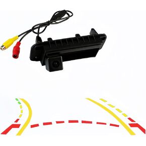 for Mercedes Benz C Class W204 Car Rear View Dynamic Trajectory Camera Back Up Reverse Parking Camera/Plug Directly, CY-G-0022