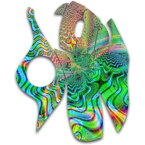 MightySkins Skin for Logitech M570 Wireless Trackball Mouse - Psychedelic | Protective, Durable, and Unique Vinyl Decal wrap Cover | Easy to Apply, Remove, and Change Styles | Made in The USA