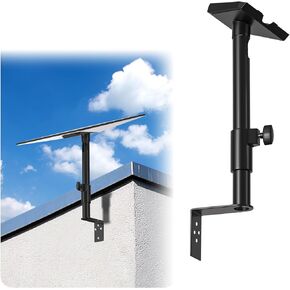 Starlink Gen 3 Short Wall Mount,Heavy Duty Starlink Wall Eave Mount,Starlink Roof Mount for Starlink Gen 3/V4 Version(Pipe Adapter Included)