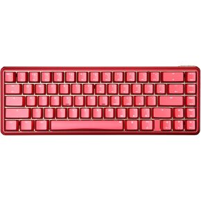 IROK CD67 RGB Hot Swappable Mechanical Keyboard, Full Metal Enclosure, Wireless TKL 60% RGB Customizable Backlit Gaming Keyboard, Bluetooth/2.4G/Wired-Sliver