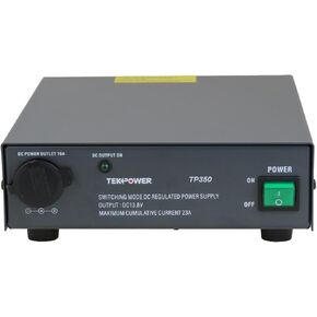TekPower TP350 23 Amp DC 13.8V Switching Power Supply with Cigarette Plug