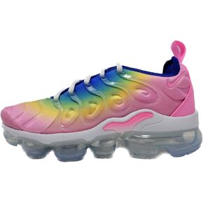 حذاء AIR Vapormax Plus للنساء من NIKE - مقاس 9 US - Pink Spell/Citron Pulse