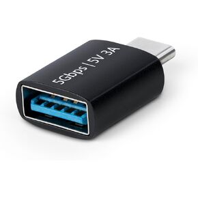 StarTech.com USB-C to USB-A Adapter, USB 5Gbps, Compact USB-C Male to USB-A Female Adapter, Durable Metal Housing, M/F