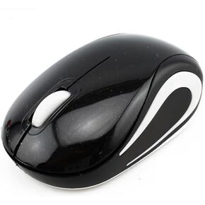 Mini Wireless USB Mouse Portable Tiny Small Cordless Mice Ergonomic Design 2.4GHz 1000DPI for Kids Children Small Hands for Travel Business Trips for Windows/iOS/Android Laptop PC(Red)