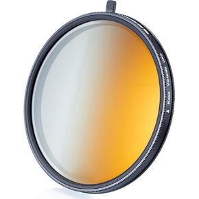 KASE 77mm Variable Soft Grad ND Filter 2 to 5 Stop 0.6-1.5 GND Neutral Density Optical Glass Waterproof Scratchproof Nano MC