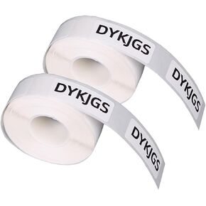 Thermal Lables Compatible with Phomemo D35 Label Printer 3 Rolls White 0.47"x1.18"(12x30mm) Adhesive Labels for School Home Office (3)