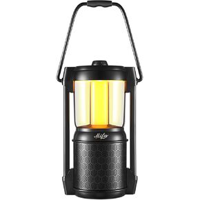 مكبر صوت بلوتوث محمول مقاوم للماء من MIFA Lyra Retro مع فتحة بطاقة Micro SD، 3 أوضاع أضواء ليلية LED لغرفة النوم/ديكور المنزل وفي الهواء الطلق، هدايا أدوات إلكترونية رائعة للرجال والنساء، أبيض in Kuwait