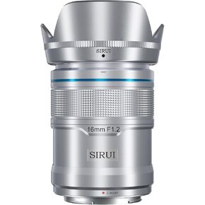 عدسة SIRUI Sniper 75 مم للتركيز التلقائي، عدسة كاميرا F1.2 Telephoto APS-C لـ Z8، Z9، Z5، Z6، Z7، Zfc (Z Mount، أبيض)