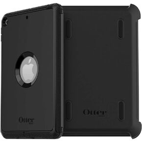 OtterBox DEFENDER SERIES iPad Mini 5th Gen Case - Non-Retail Packaging - Black, Built-in Screen Protector, Port Covers, Stand