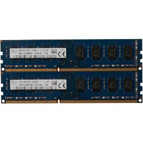 Hynix Original 16GB kit (2 x 8GB), 240-pin DIMM,Unbuffered, Non ECC, DDR3 PC3-12800 Desktop Memory Module